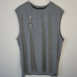 DSG Gray Men’s Athletic Tank Top Sleeveless Workout Shirt XXL
